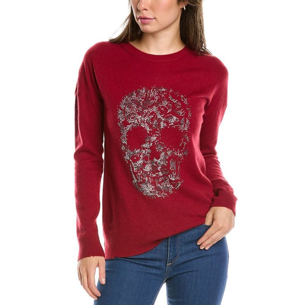 Zadig & Voltaire Womens  Gaby Wool & Cashmere-Blend Sweater, Red